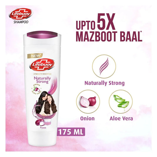 Lifebuoy Onion Naturally Strong Shampoo - 175ML