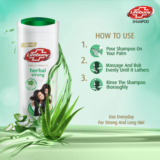 Lifebuoy Aloe Vera Shampoo Herbal - 175ML